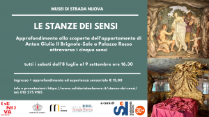 Le stanze dei sensi a palazzo rosso, atmosfere di inizio ‘700 e visita accompagnata con i